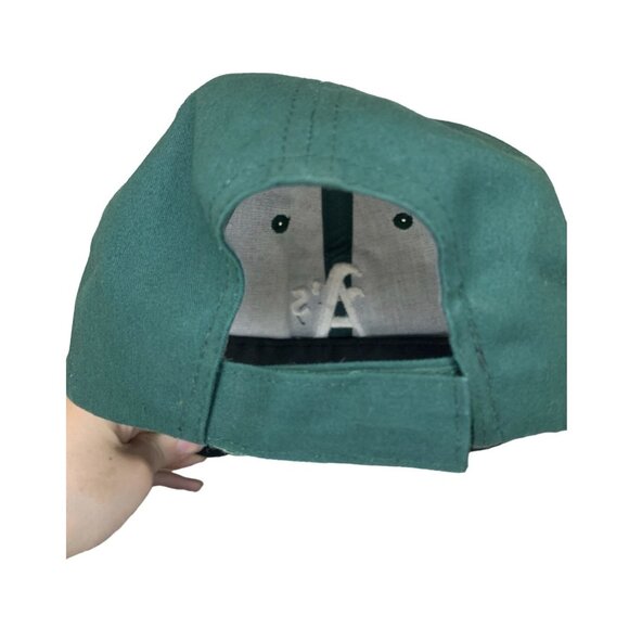 Oakland As Youth Baseball Cap Green & Yellow Adjustable By OC Sports - Picture 2 of 4